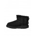 UGG μπότα Ultra Mini Bailey Bow 1185920K-BLK μαύρη